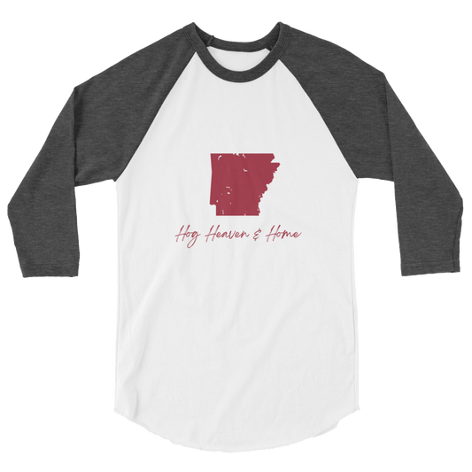 Hog Heaven & Home 3/4 Sleeve Raglan T-Shirt